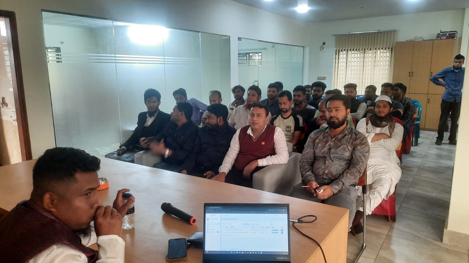 Annual employee meeting